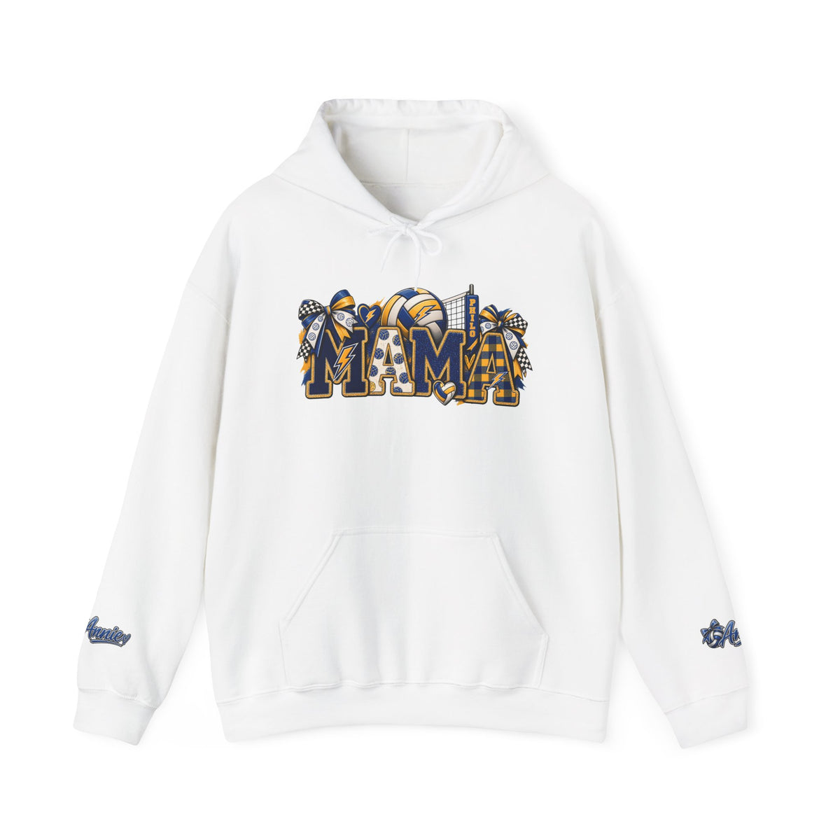 Mama Graphic Hoodie — Mama Pullover VOLLEYBALL