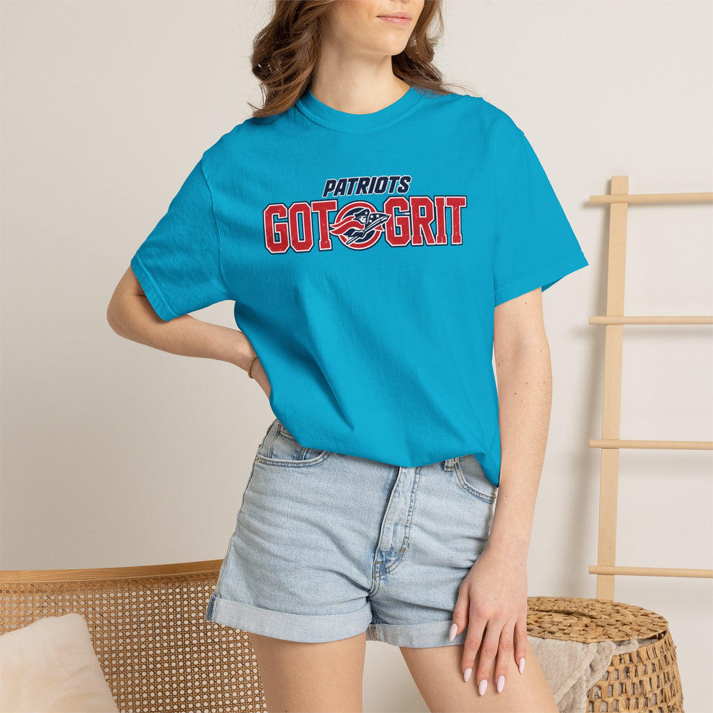 Patriots Got Grit TShirt Grit Acronym Back Graphic