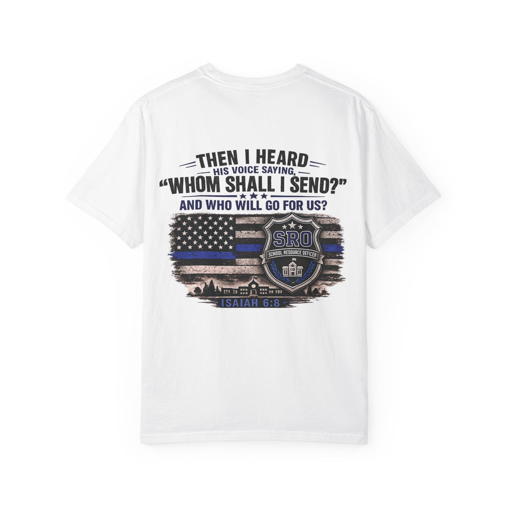 School Resource Officer Tribute T-Shirt — "SRO"