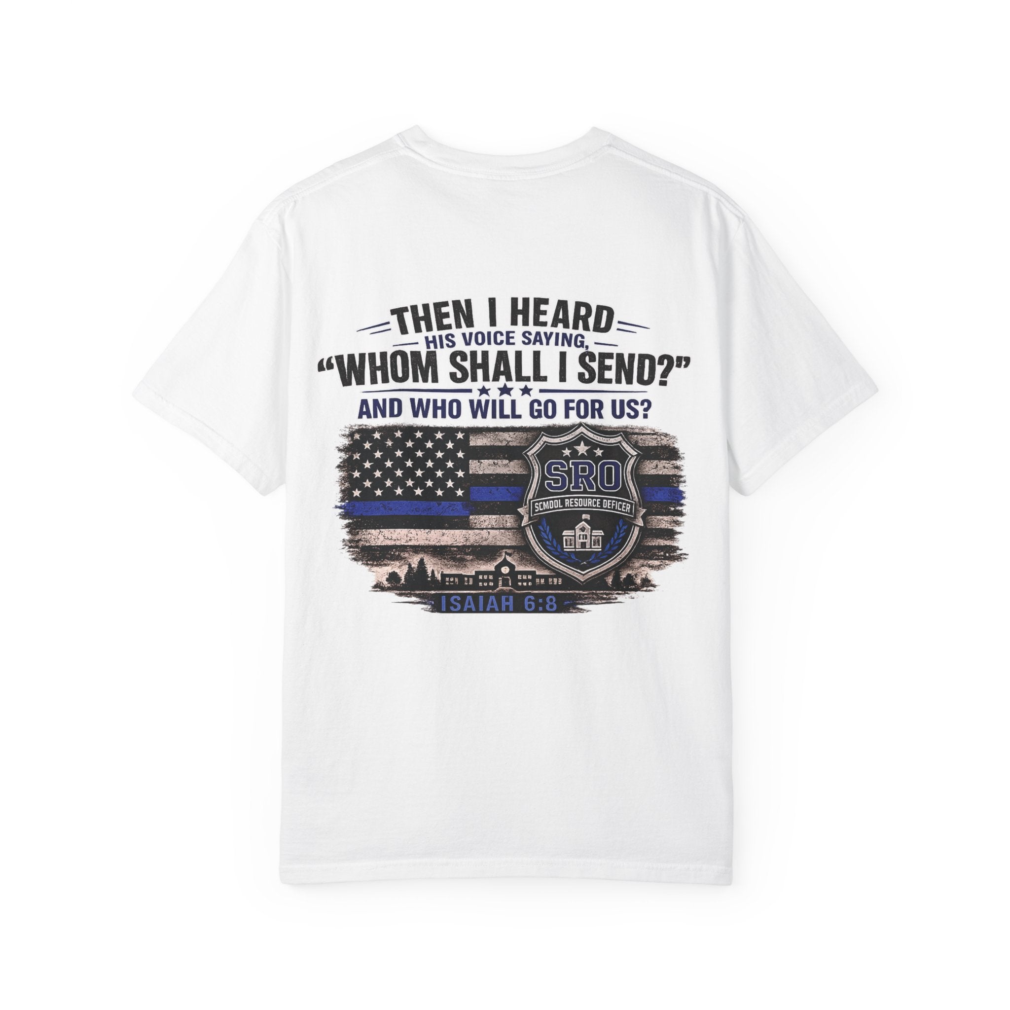 School Resource Officer Tribute T-Shirt — "SRO"