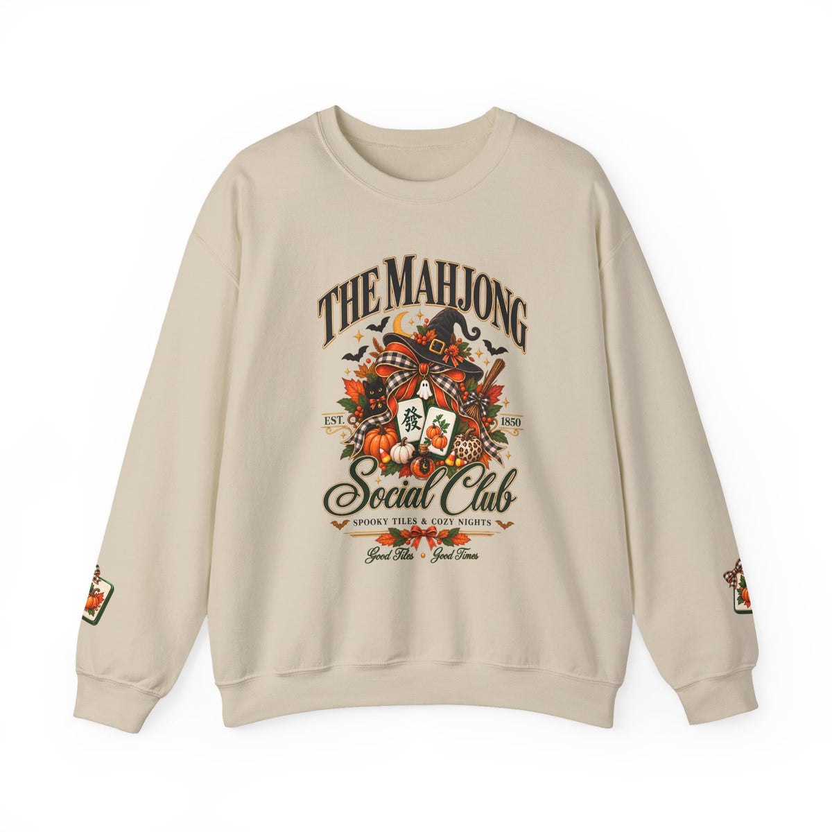 Mahjong Social Club Crewneck - FALL