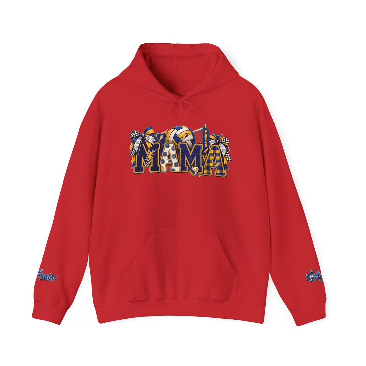 Mama Graphic Hoodie — Mama Pullover VOLLEYBALL