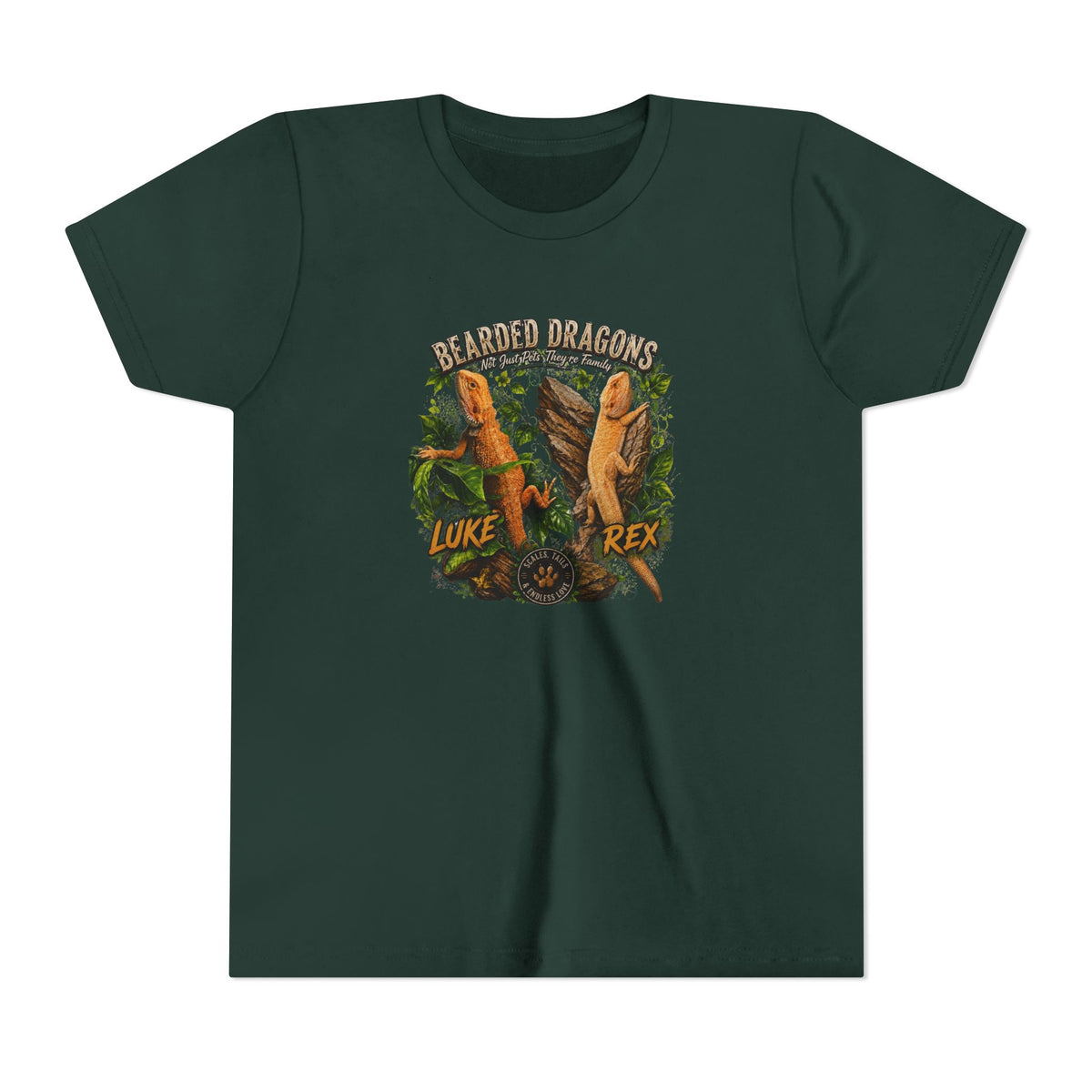 Youth Tee Island Bananas Luke Rex Dino Graphic