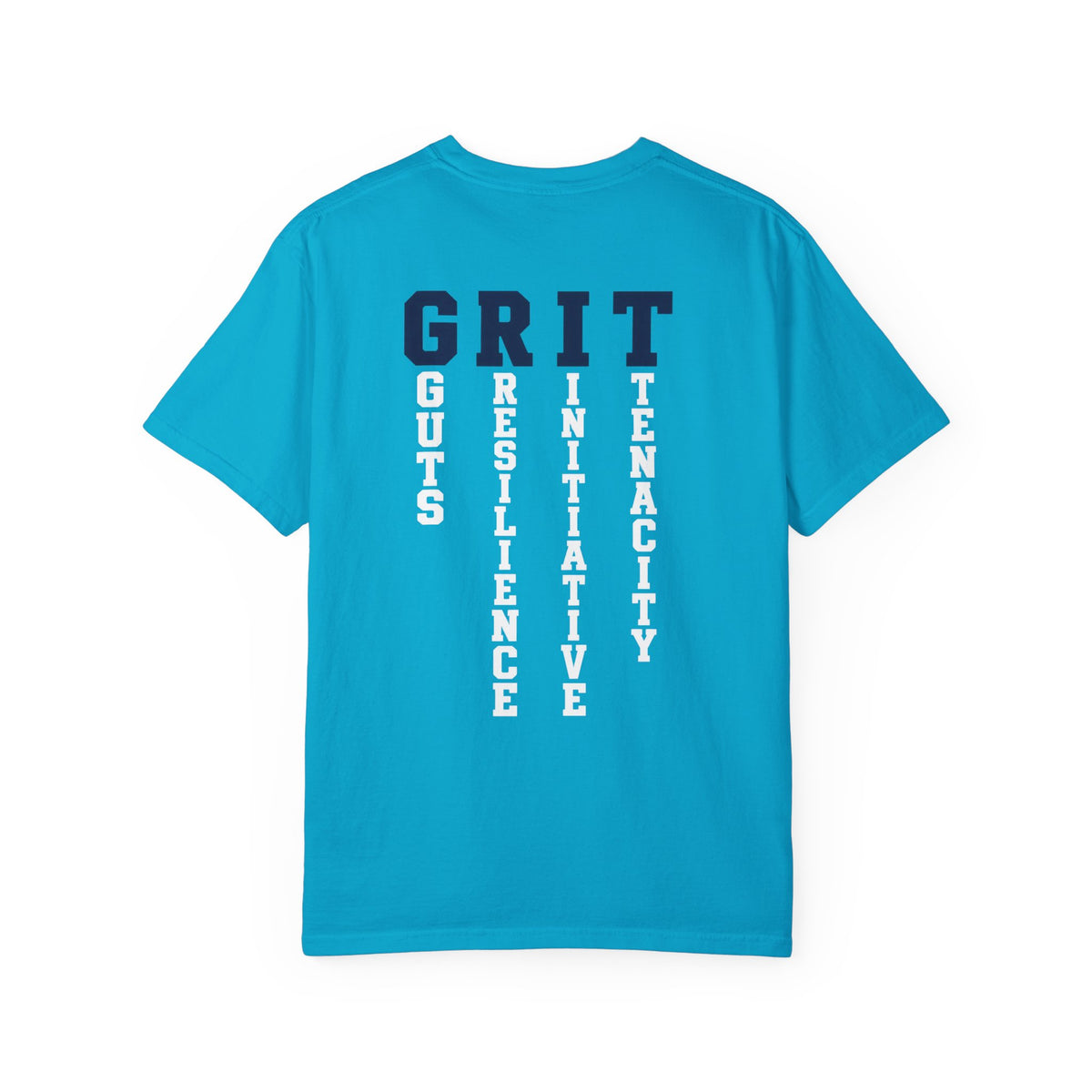 Patriots Got Grit TShirt Grit Acronym Back Graphic