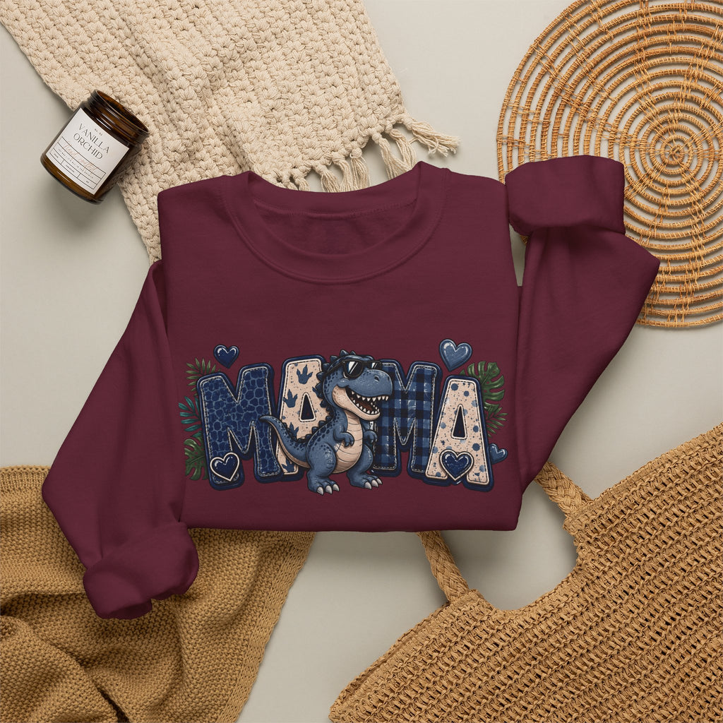 MAMA Crewneck Sweatshirt (personalized) BOY DINO - BECKETT