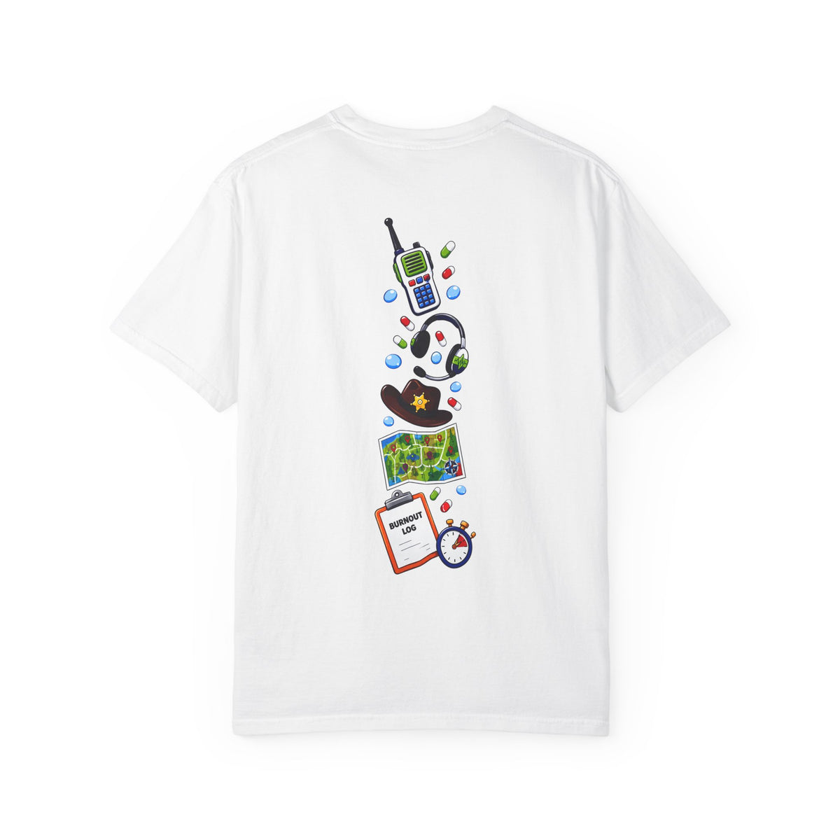 Dispatcher Story TShirt 911 Dispatcher Rescue Radio Call Center Tee