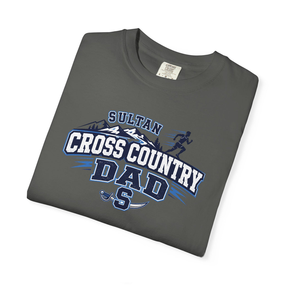 Cross Country Dad TShirt Sultan High School Running Team Tee