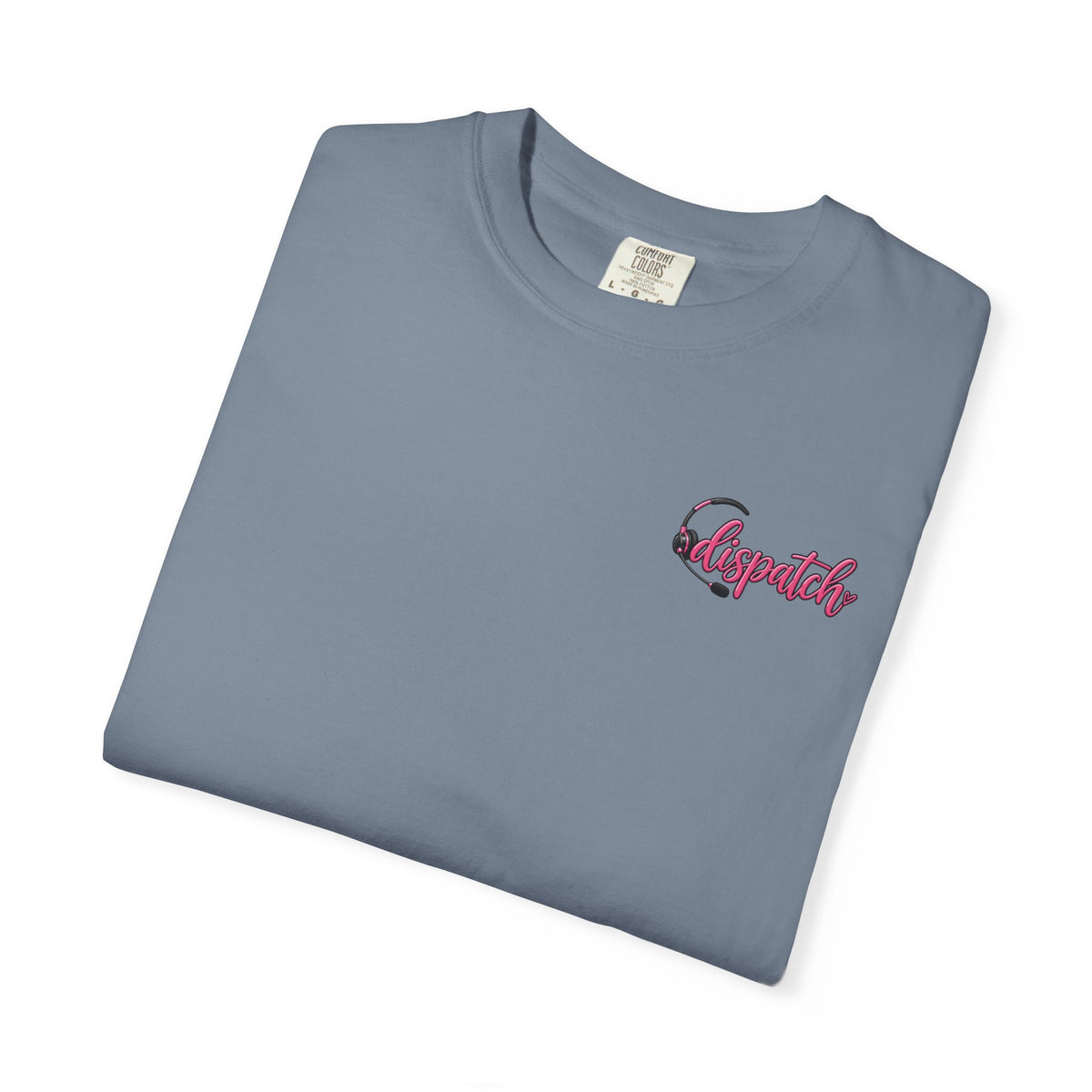 911 Dispatch Pink Ribbon T‑Shirt — Breast Cancer Awareness Dispatcher Tee