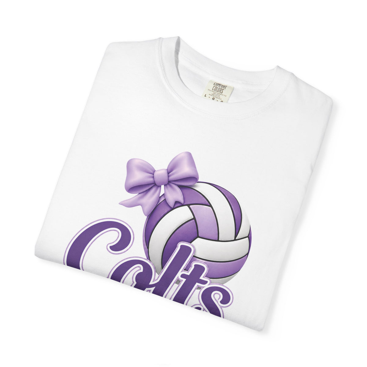 Colts Volleyball Purple Tee