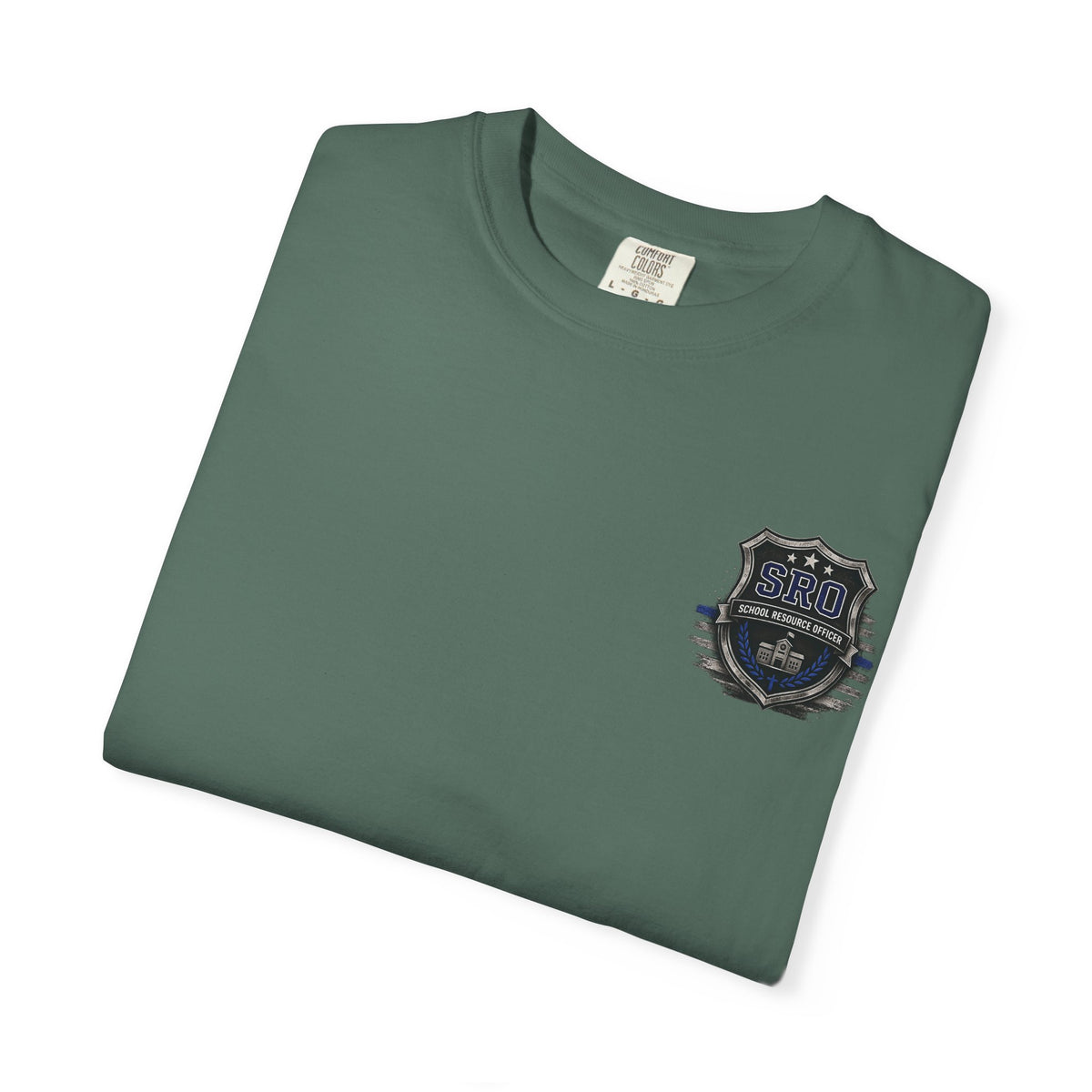 School Resource Officer Tribute T-Shirt — "SRO"