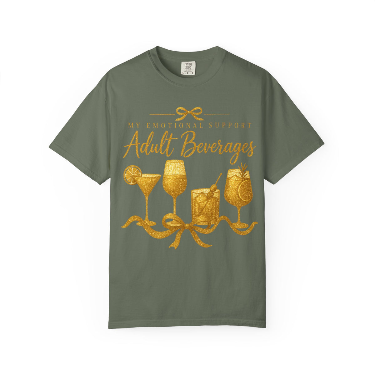 My Emotional Support Drinks Graphic Tee
