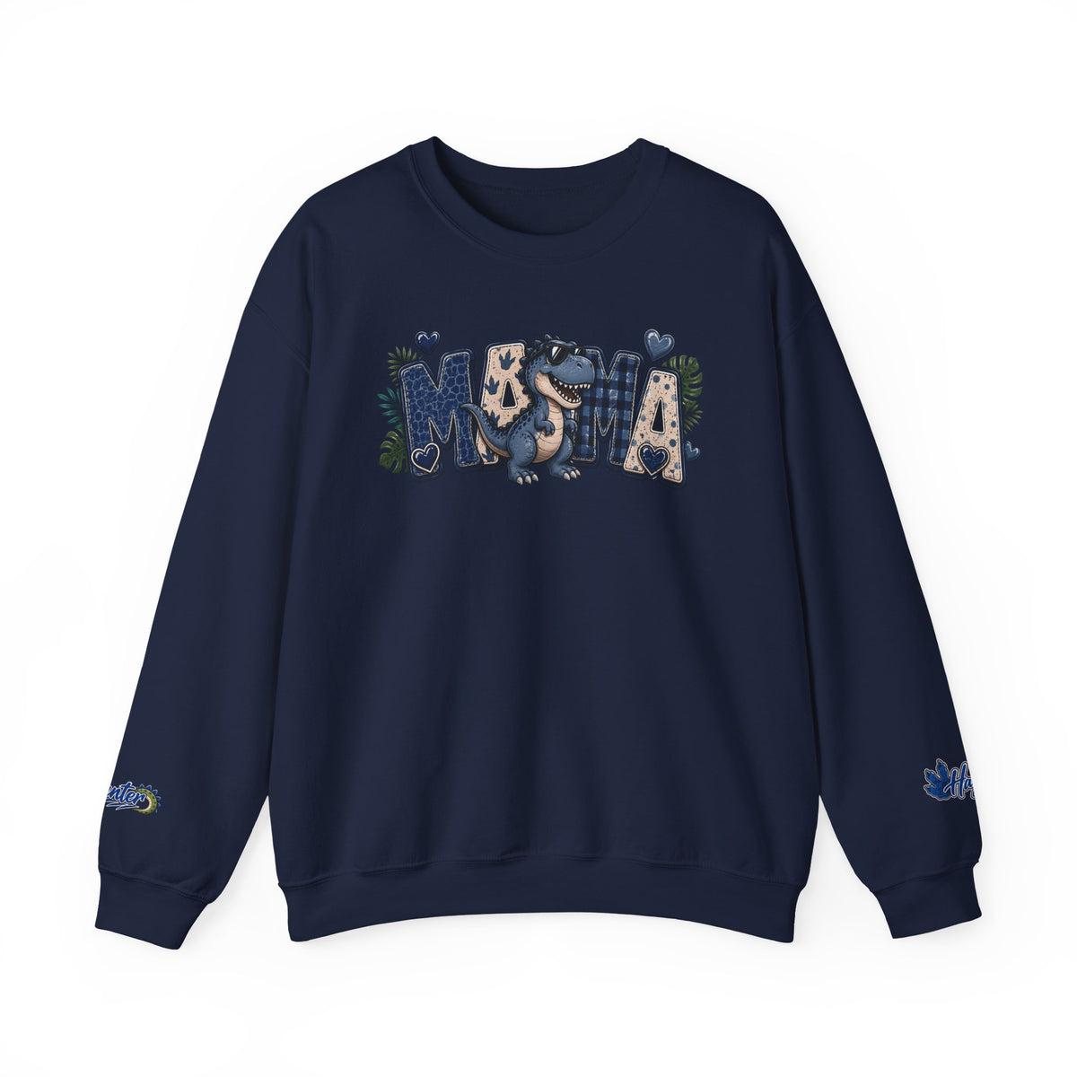 MAMA Crewneck Sweatshirt (personalized) Boy DINO HH