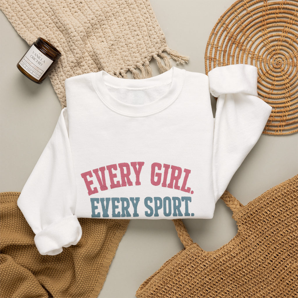 Stand Together™ Unisex Crewneck Sweatshirt | Every Girl. Every Sport. Every Opportunity.