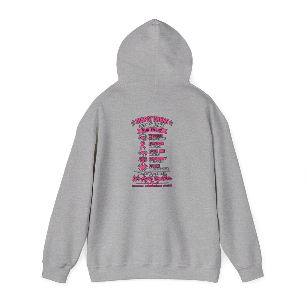 Breast Cancer Support 911 Dispatcher Hoodie