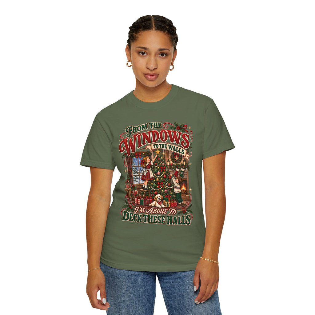 Christmas Deck These Halls Tee