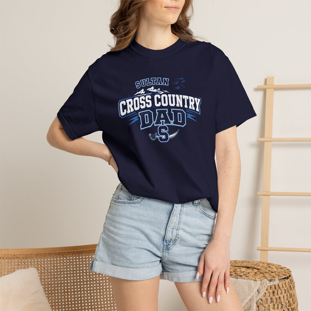 Cross Country Dad TShirt Sultan High School Running Team Tee