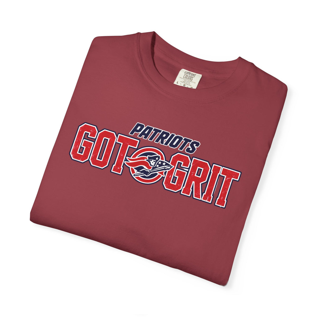 Patriots Got Grit TShirt Grit Acronym Back Graphic