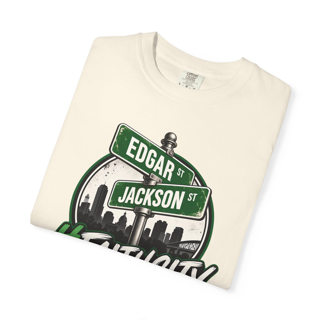 FaithCity Edgar Jackson Street Sign Skyline Tee