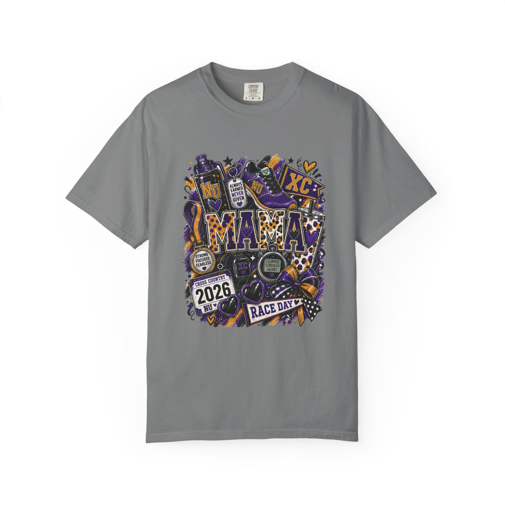 XC Mama Race Day TShirt 2026 Cross Country Mom Support Tee