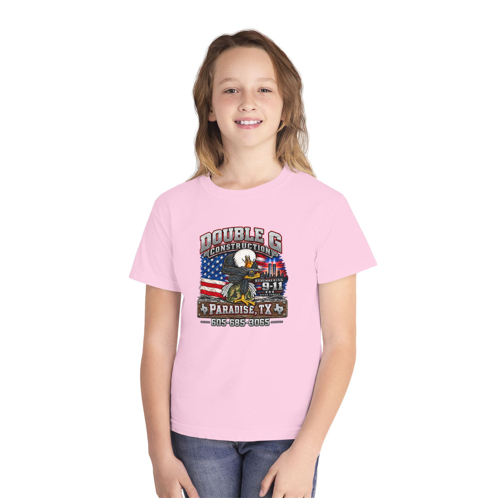 Double G Construction 9 11 Tribute Youth Tee