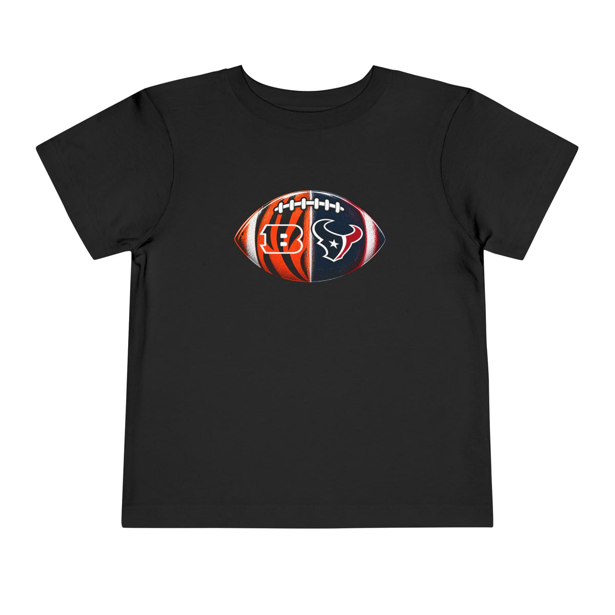 Toddler Split Team Football Tee