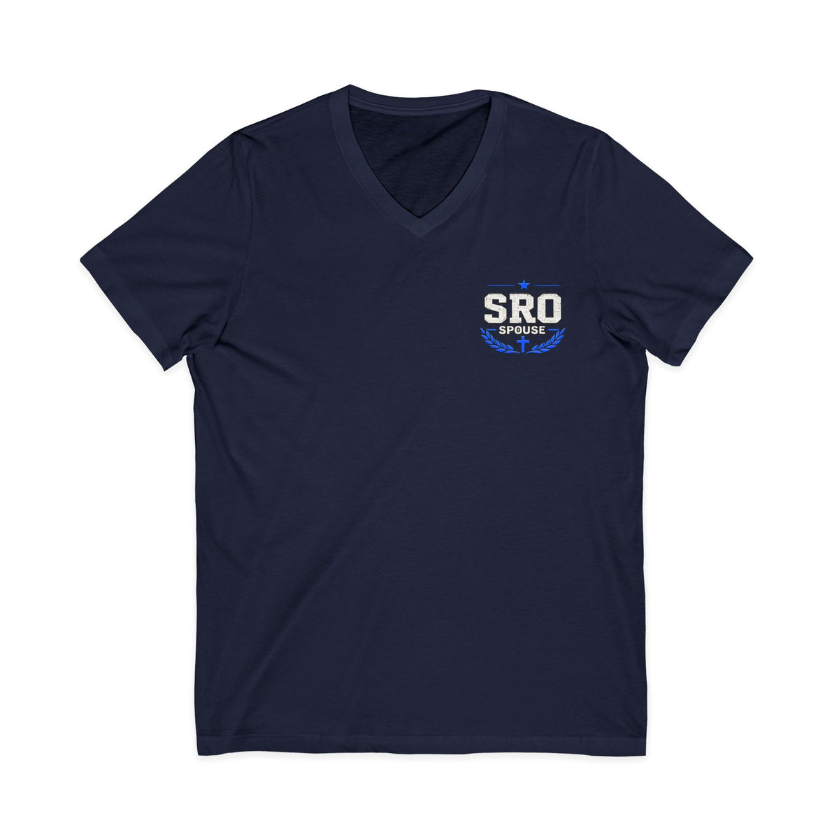 SPOUSE SRO V-Neck Tee — "Called to Protect"
