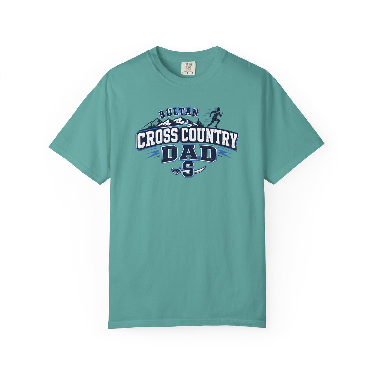 Cross Country Dad TShirt Sultan High School Running Team Tee