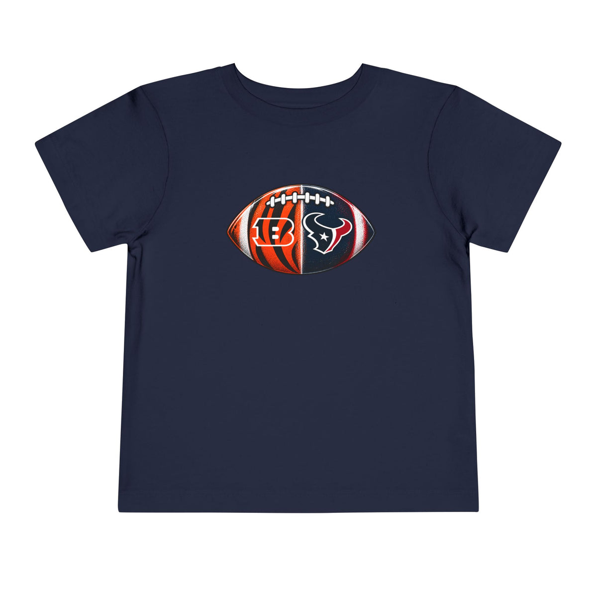 Toddler Split Team Football Tee