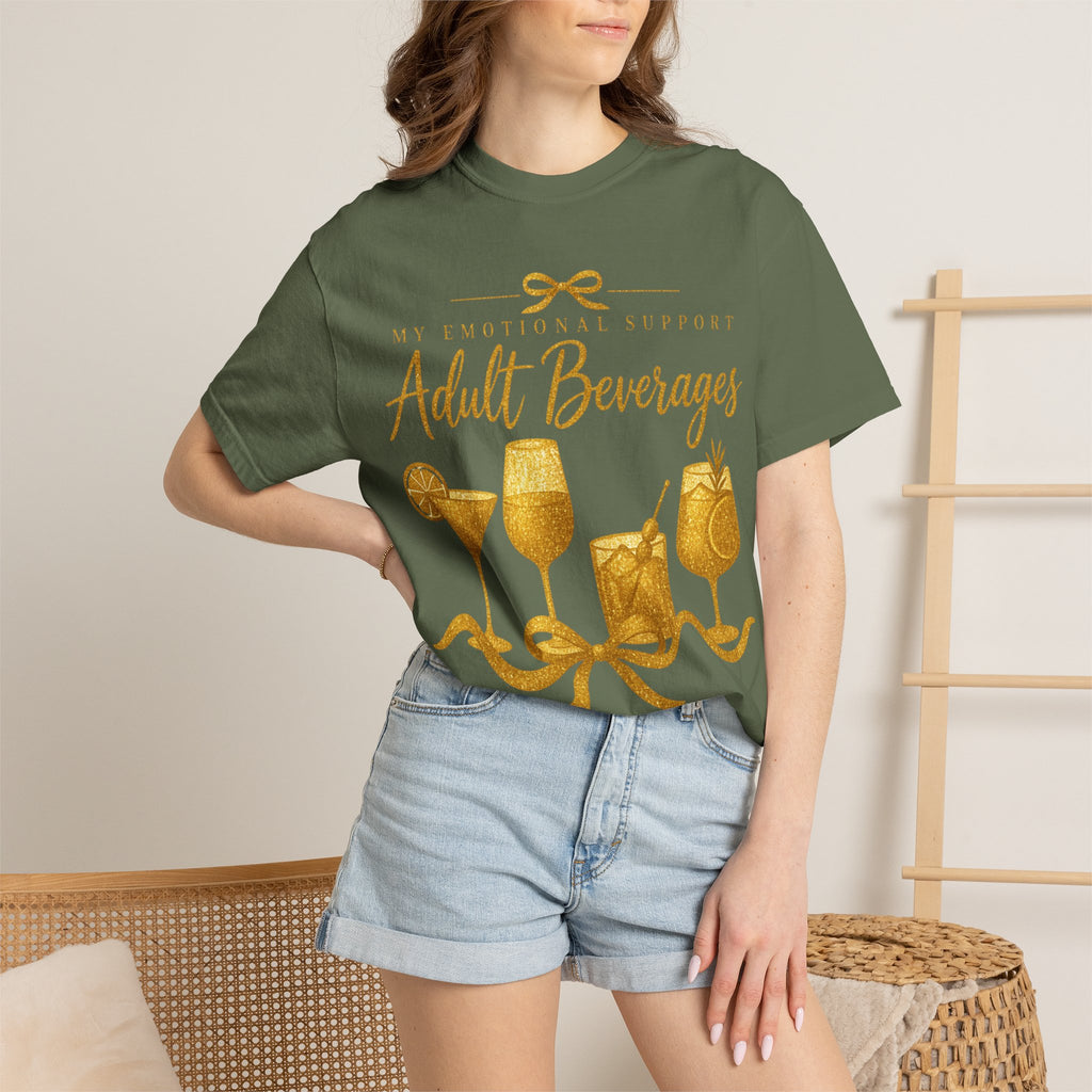 My Emotional Support Drinks Graphic Tee