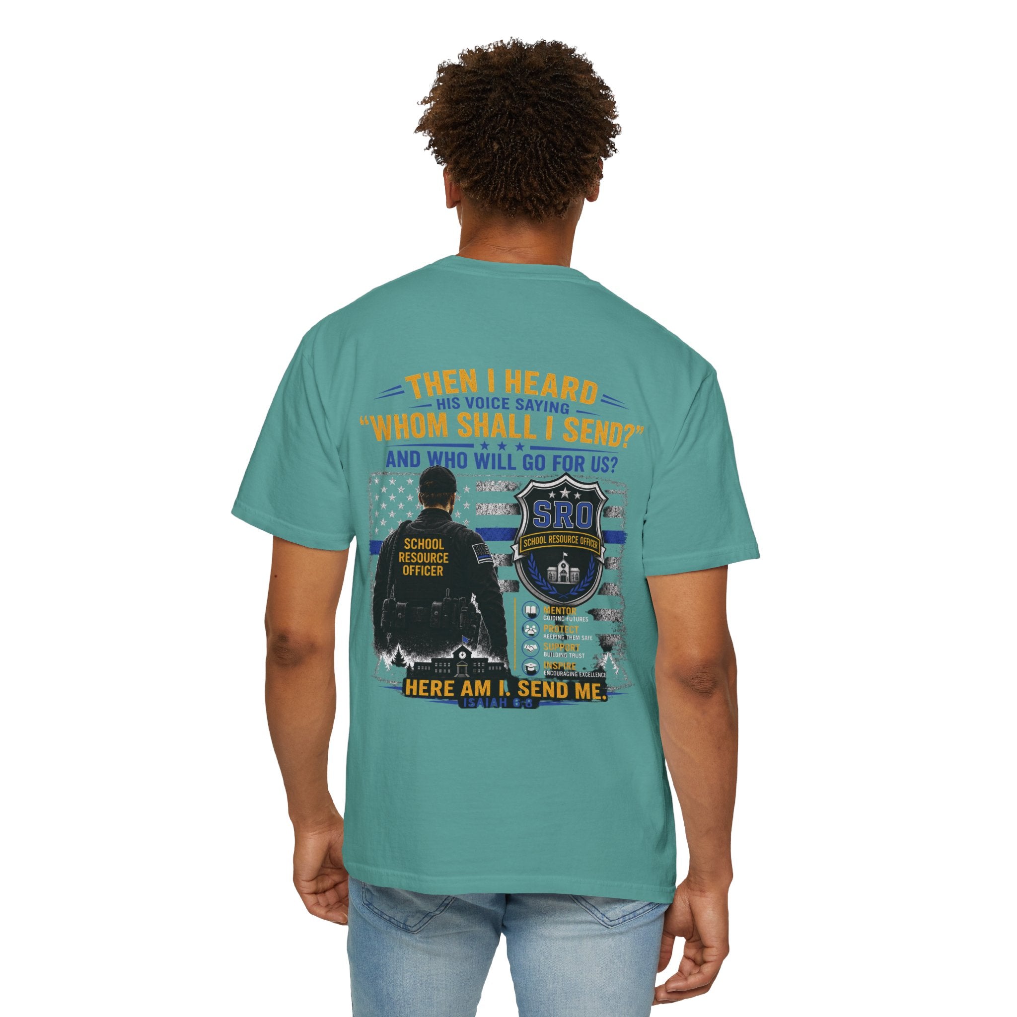 School Resource Officer Tribute T-Shirt — "Mentor etc"