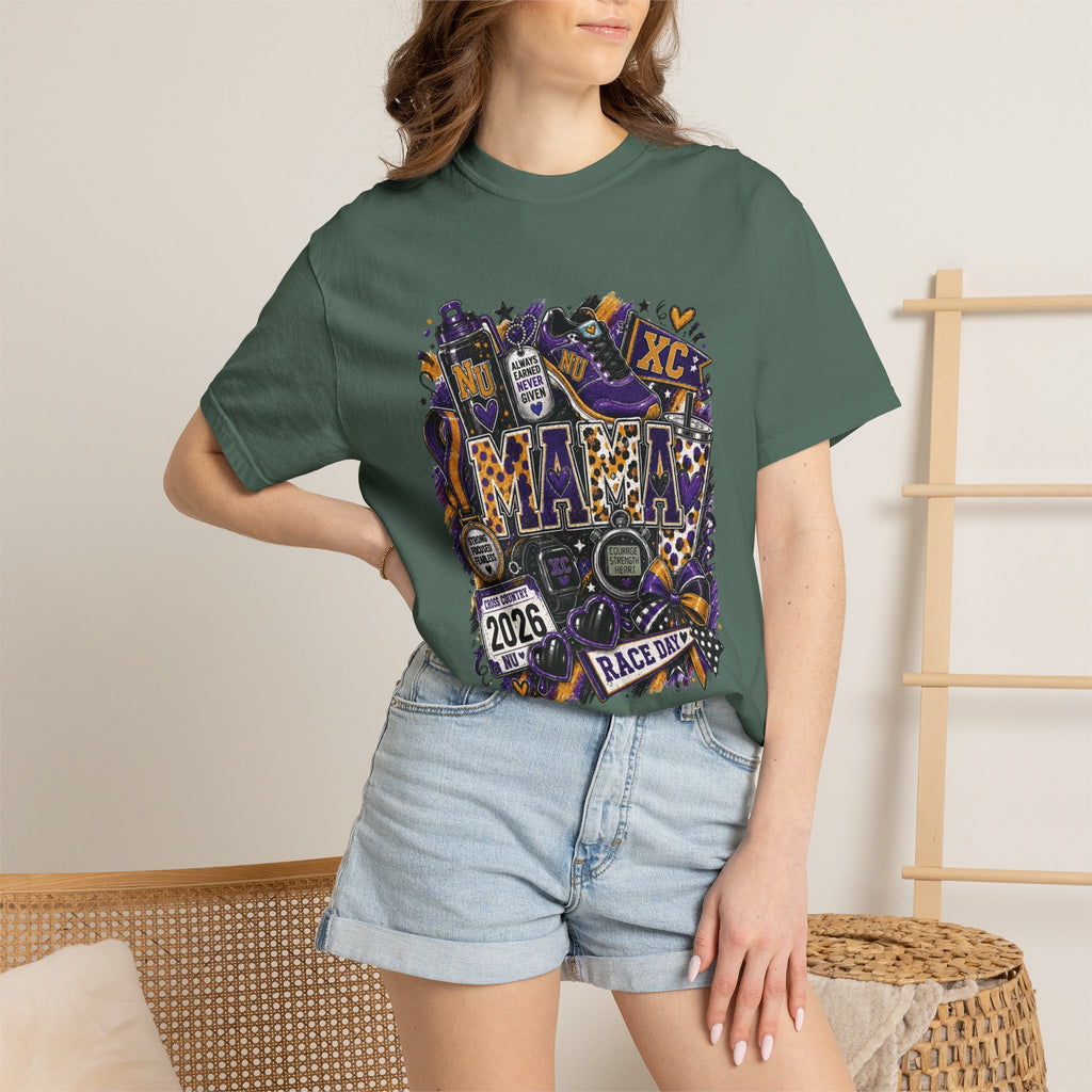 XC Mama Race Day TShirt 2026 Cross Country Mom Support Tee