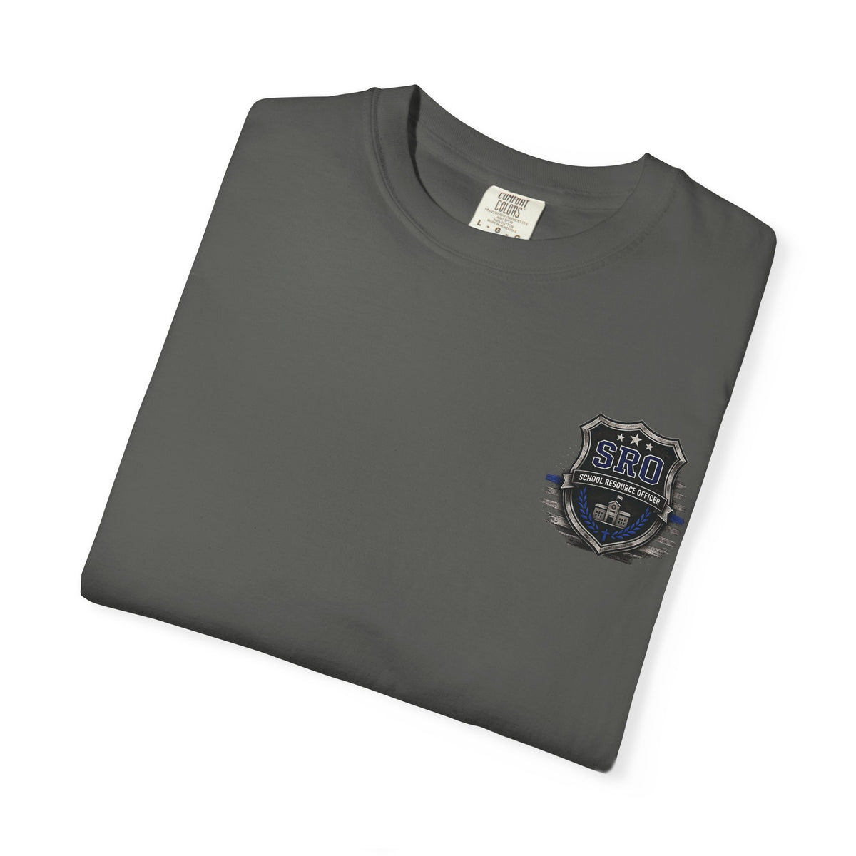 School Resource Officer Tribute T-Shirt — "SRO"