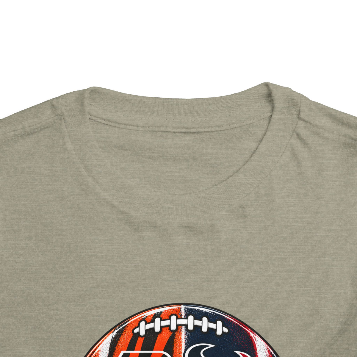 Toddler Split Team Football Tee
