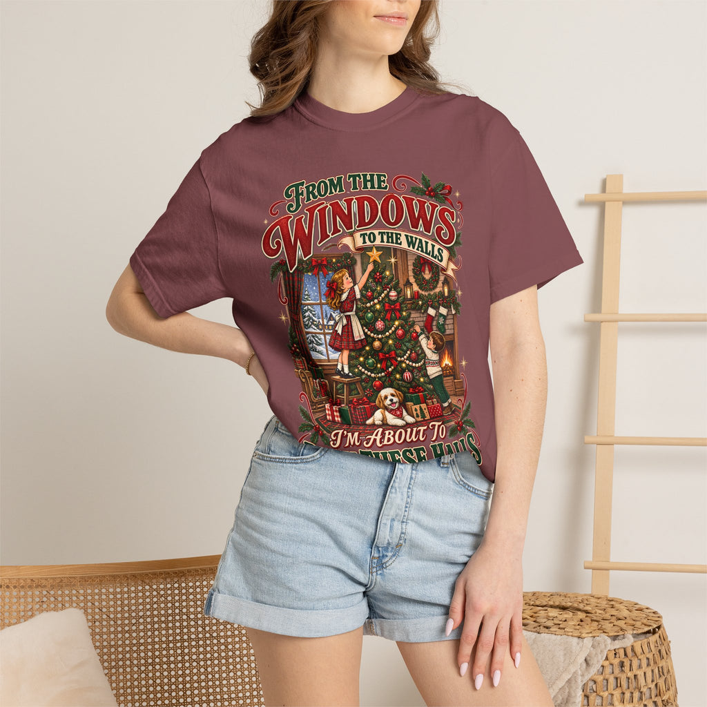 Christmas Deck These Halls Tee