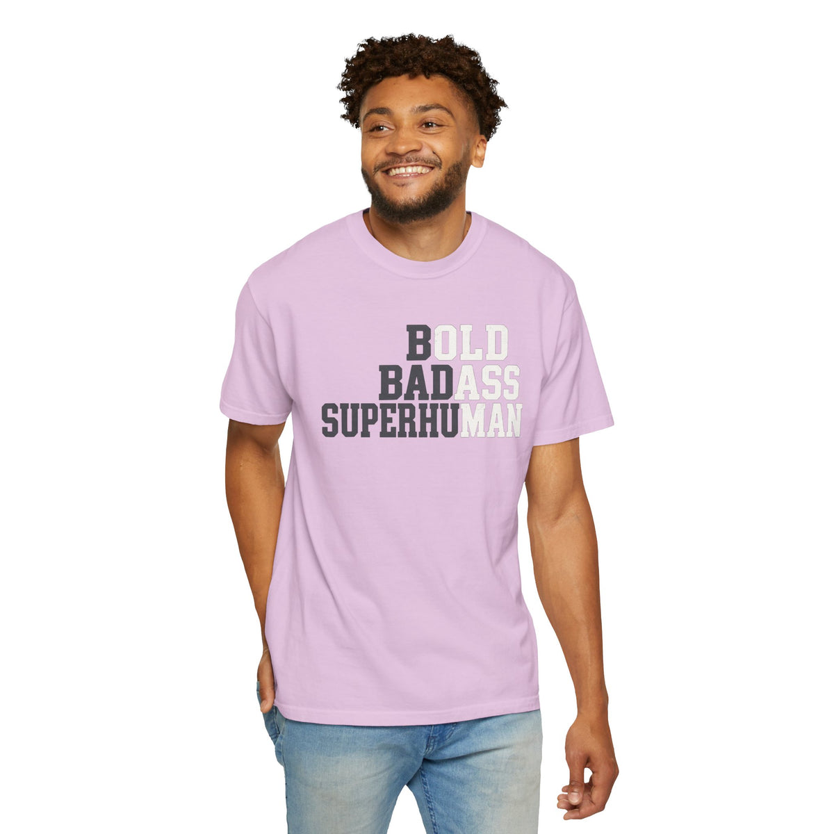 Old Badass Superhuman T-Shirt — Funny Retro Gift for Men, Dad & Birthday