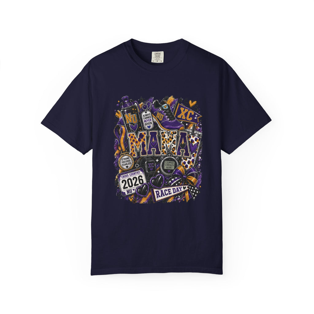 XC Mama Race Day TShirt 2026 Cross Country Mom Support Tee
