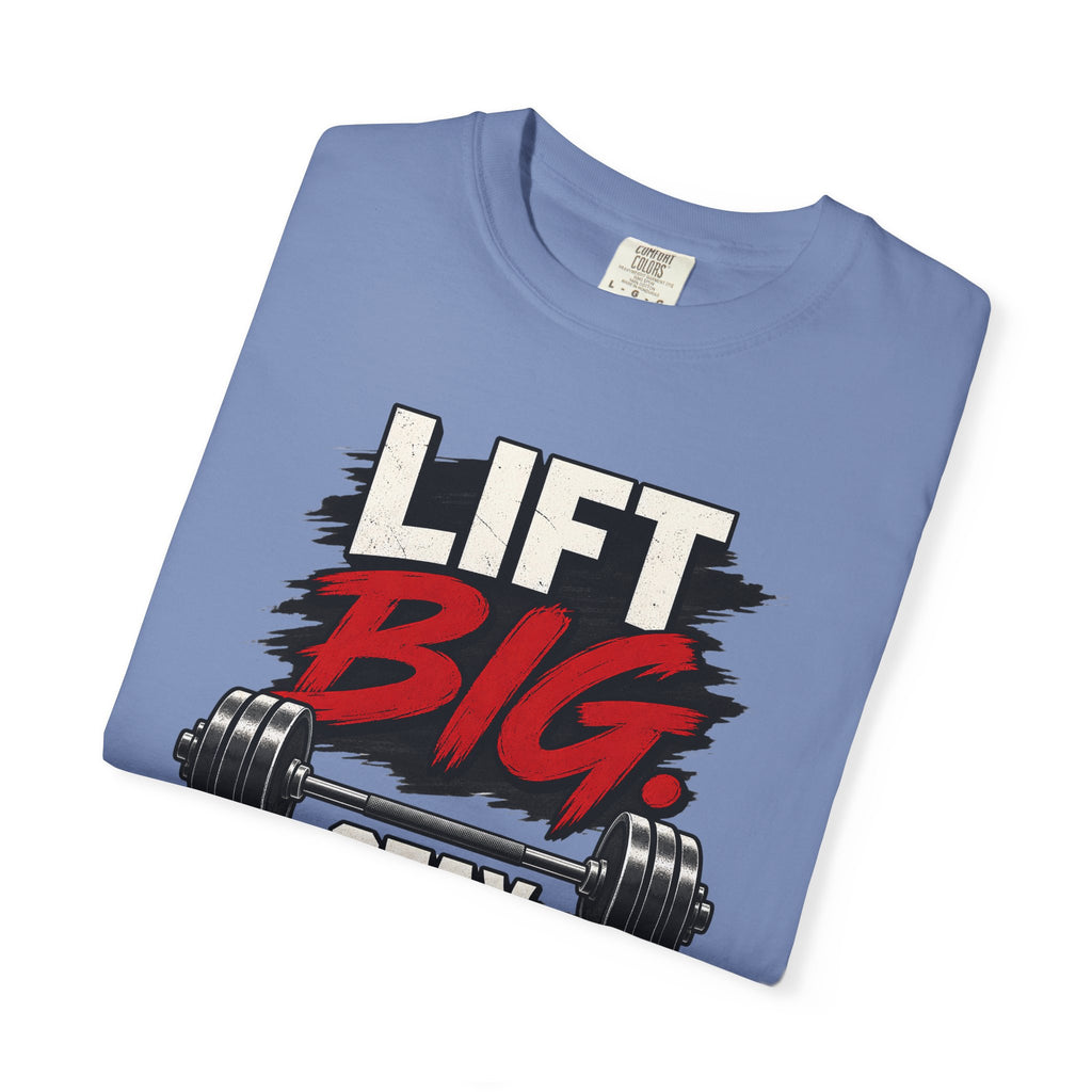 Lift Big Stay Humble TShirt Motivational Gym Workout Tee