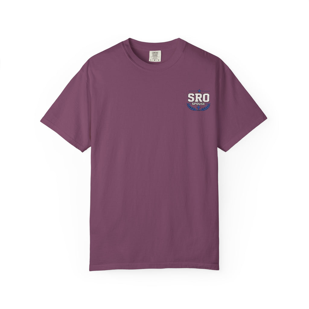SPOUSE School Resource Officer Tribute T-Shirt — "Then I Heard His Voice Saying: Whom Shall I Send?"