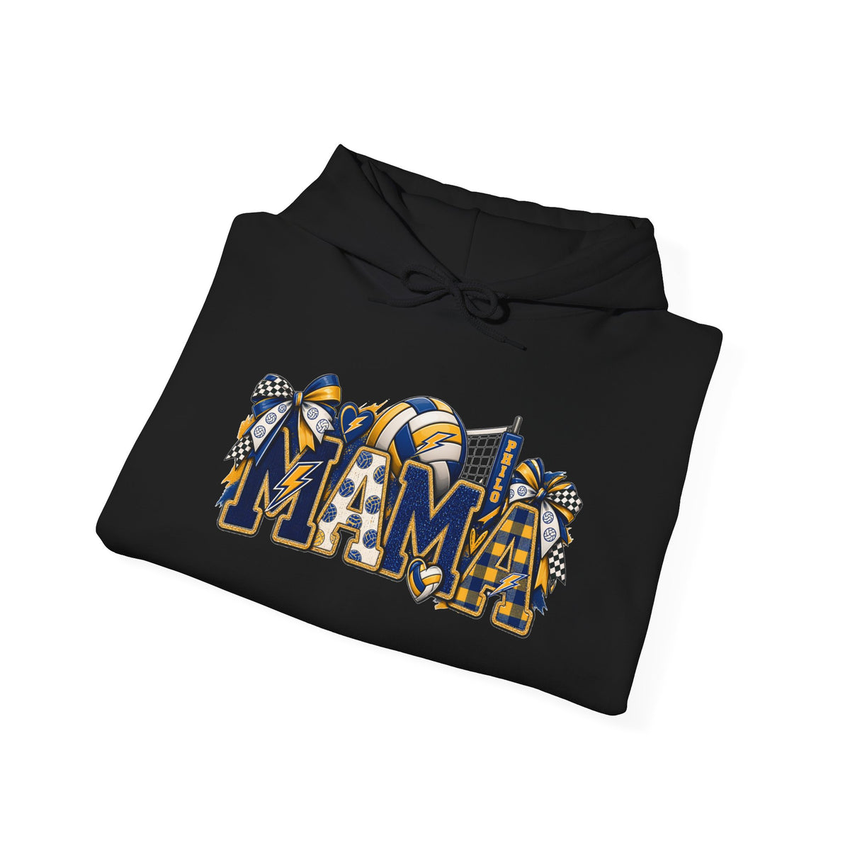 Mama Graphic Hoodie — Mama Pullover VOLLEYBALL