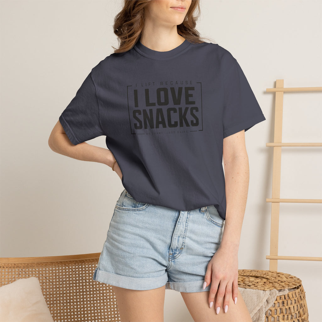 I Lift Because I Love Snacks TShirt