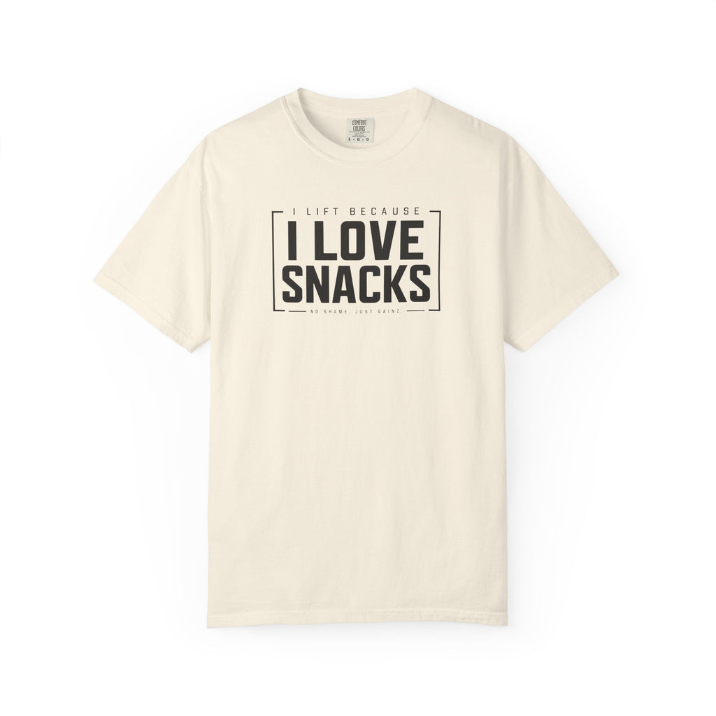 I Lift Because I Love Snacks TShirt