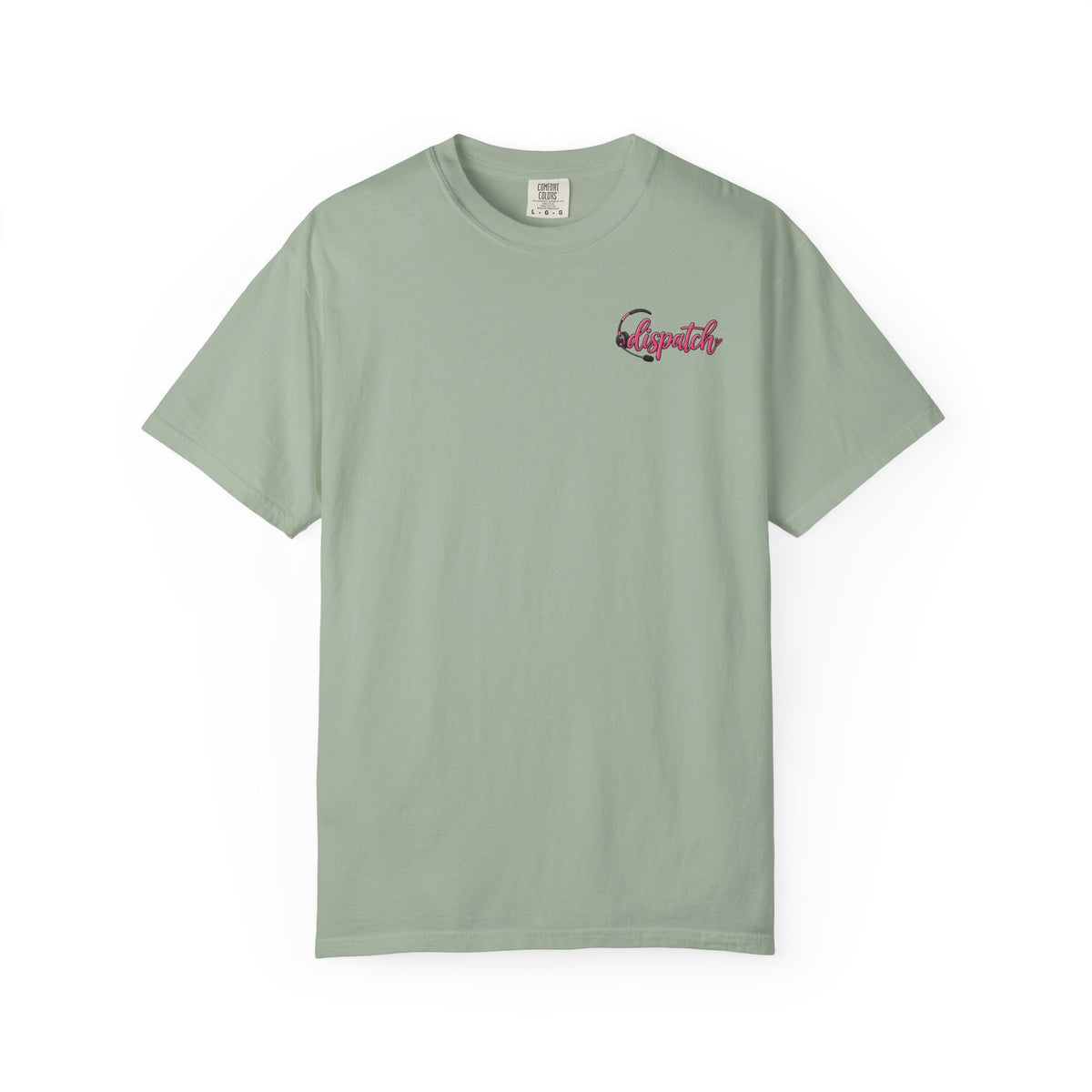 911 Dispatch Pink Ribbon T‑Shirt — Breast Cancer Awareness Dispatcher Tee