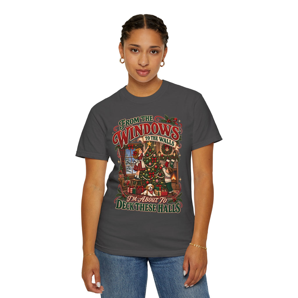 Christmas Deck These Halls Tee
