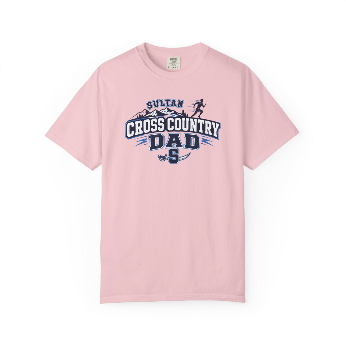 Cross Country Dad TShirt Sultan High School Running Team Tee