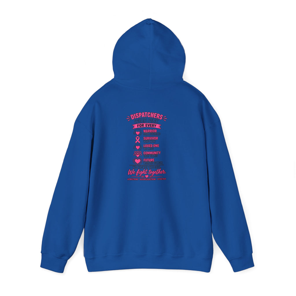Breast Cancer Support 911 Dispatcher Hoodie