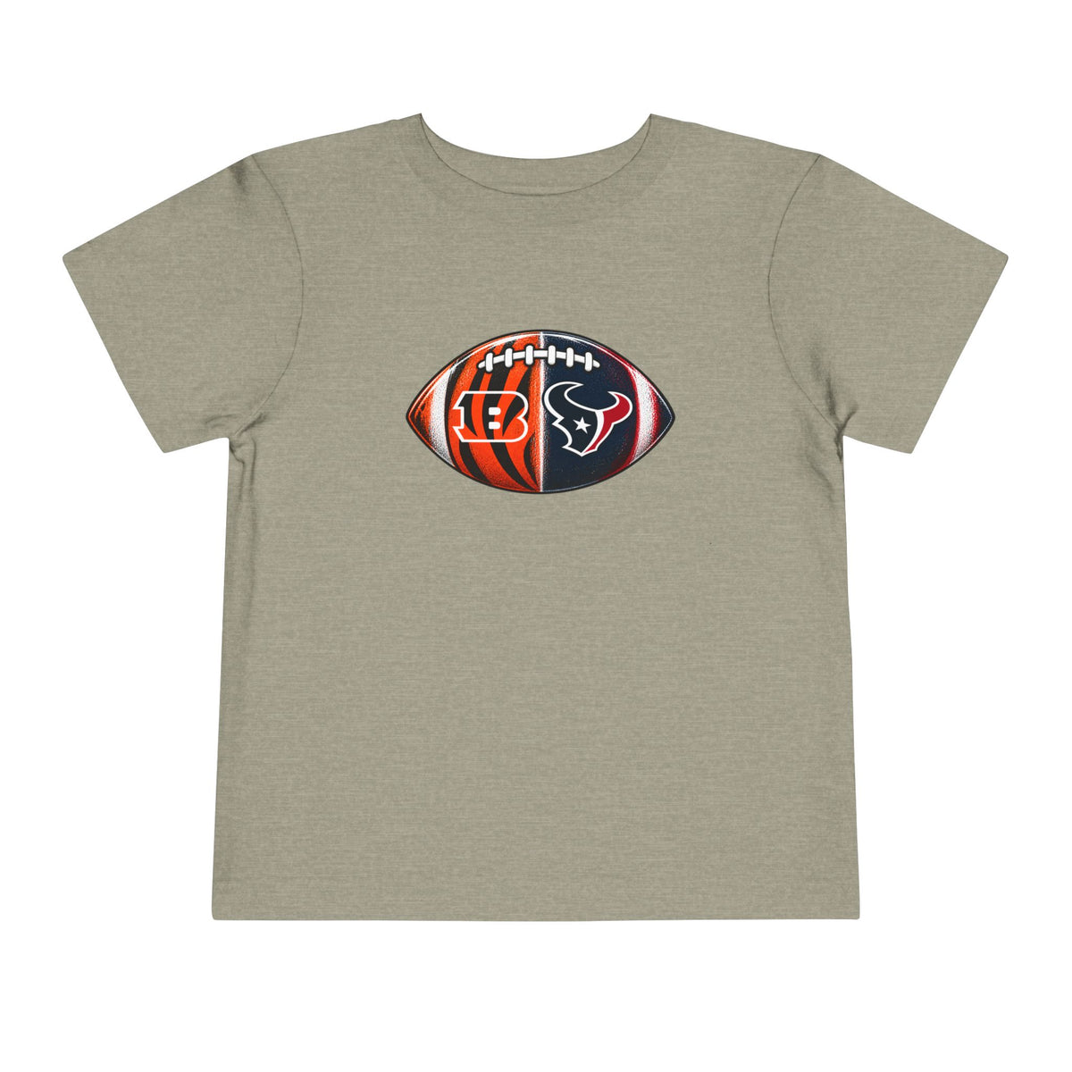 Toddler Split Team Football Tee