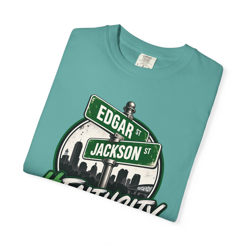 FaithCity Edgar Jackson Street Sign Skyline Tee