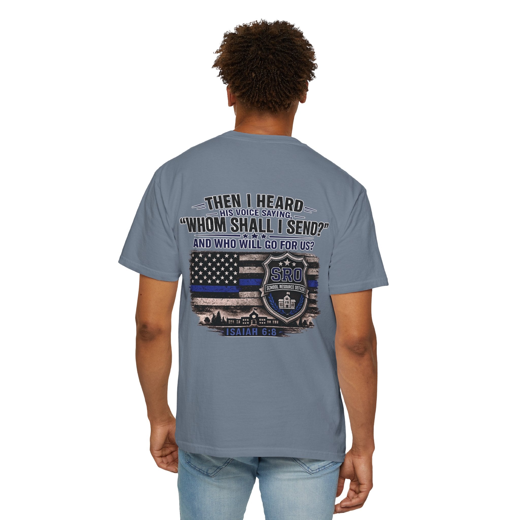 School Resource Officer Tribute T-Shirt — "SRO"