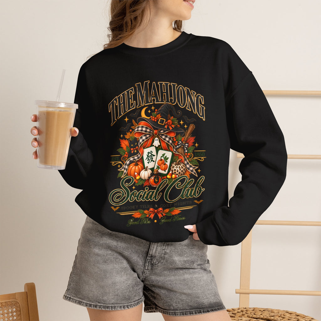 Mahjong Social Club Crewneck - FALL
