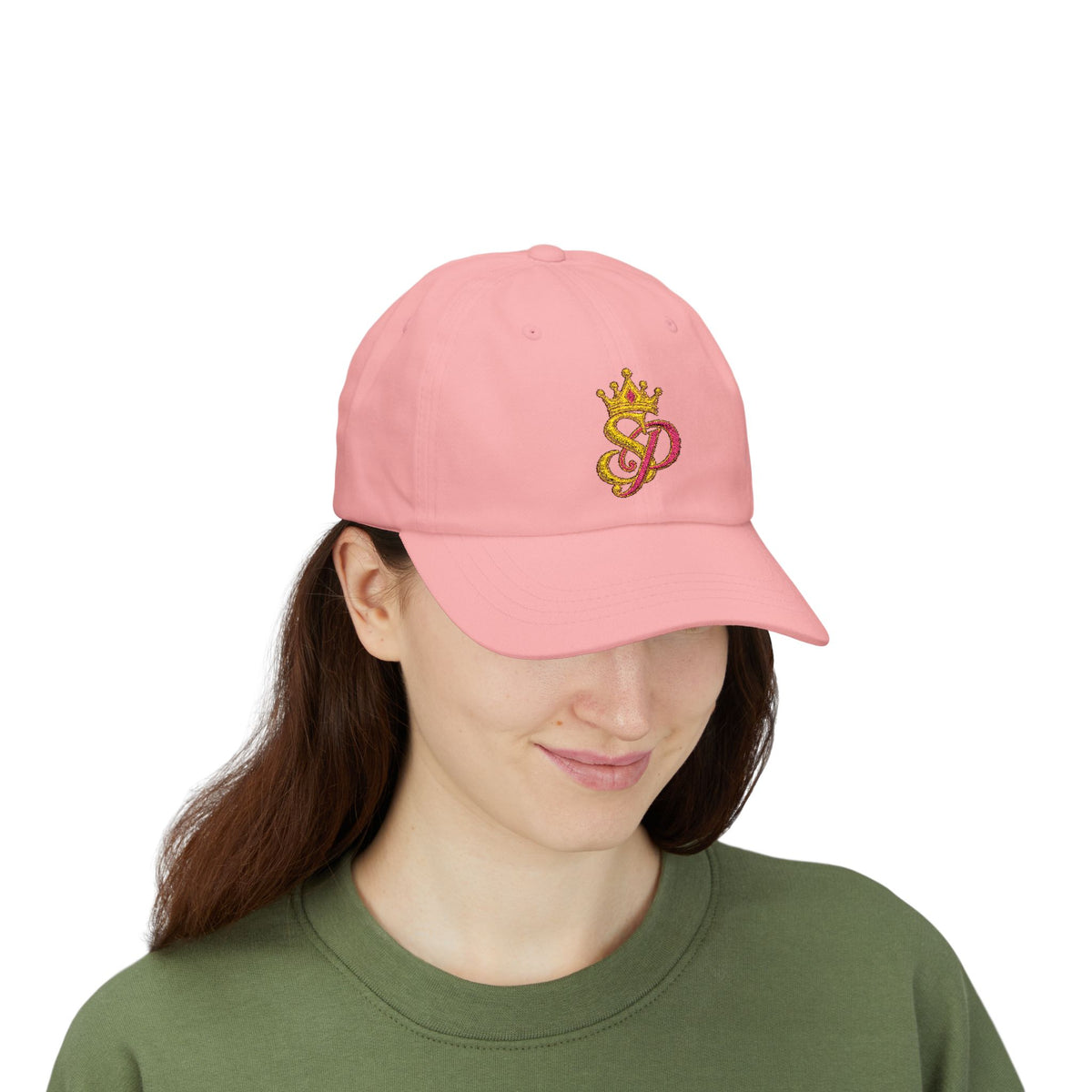 Crowned SP Embroidered Monogram Hat